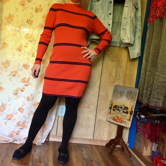 paper heart Dresses & Skirts - Mock neck knit mini dress